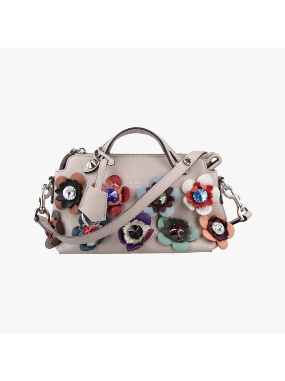 Fendi by the Way Gray Leather